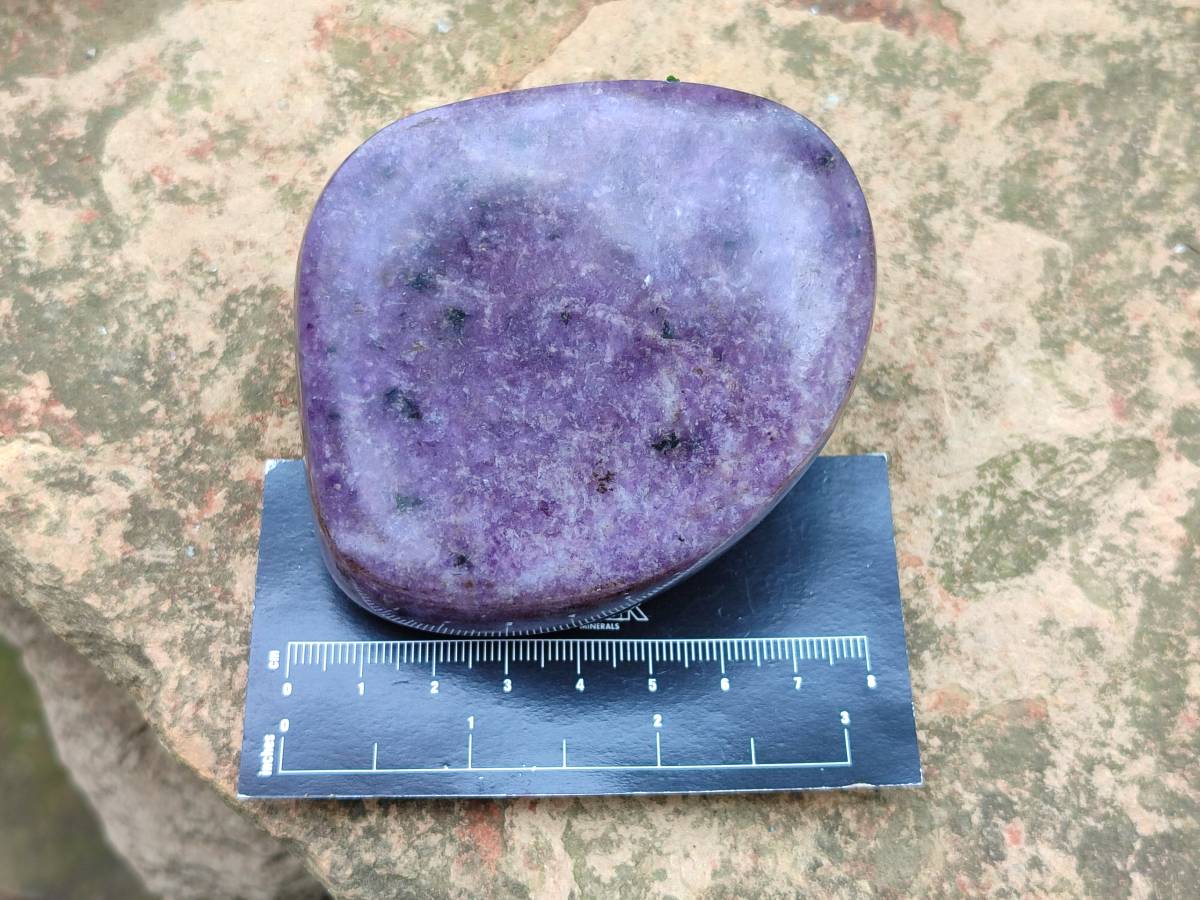 Polished Lepidolite Free Forms x 4 From Zimbabwe - Toprock Gemstones and Minerals 