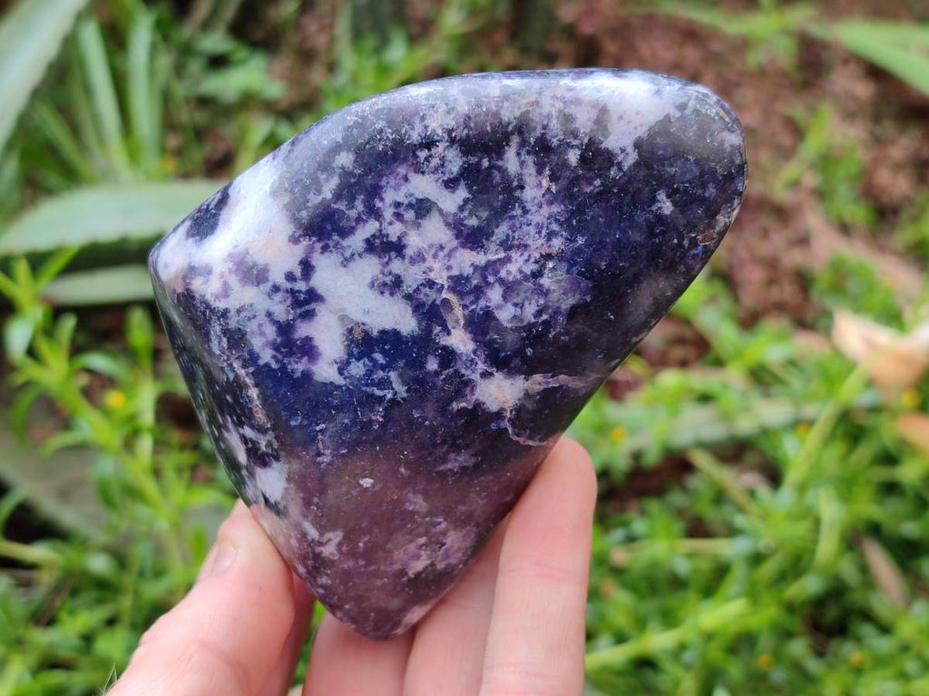 Polished Lepidolite Free Forms x 4 From Zimbabwe - Toprock Gemstones and Minerals 