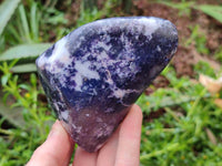 Polished Lepidolite Free Forms x 4 From Zimbabwe