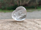 Polished Clear Quartz Hearts x 12 From Madagascar - Toprock Gemstones and Minerals 