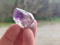 Natural Window Amethyst Crystals x 35 From Chiredzi, Zimbabwe