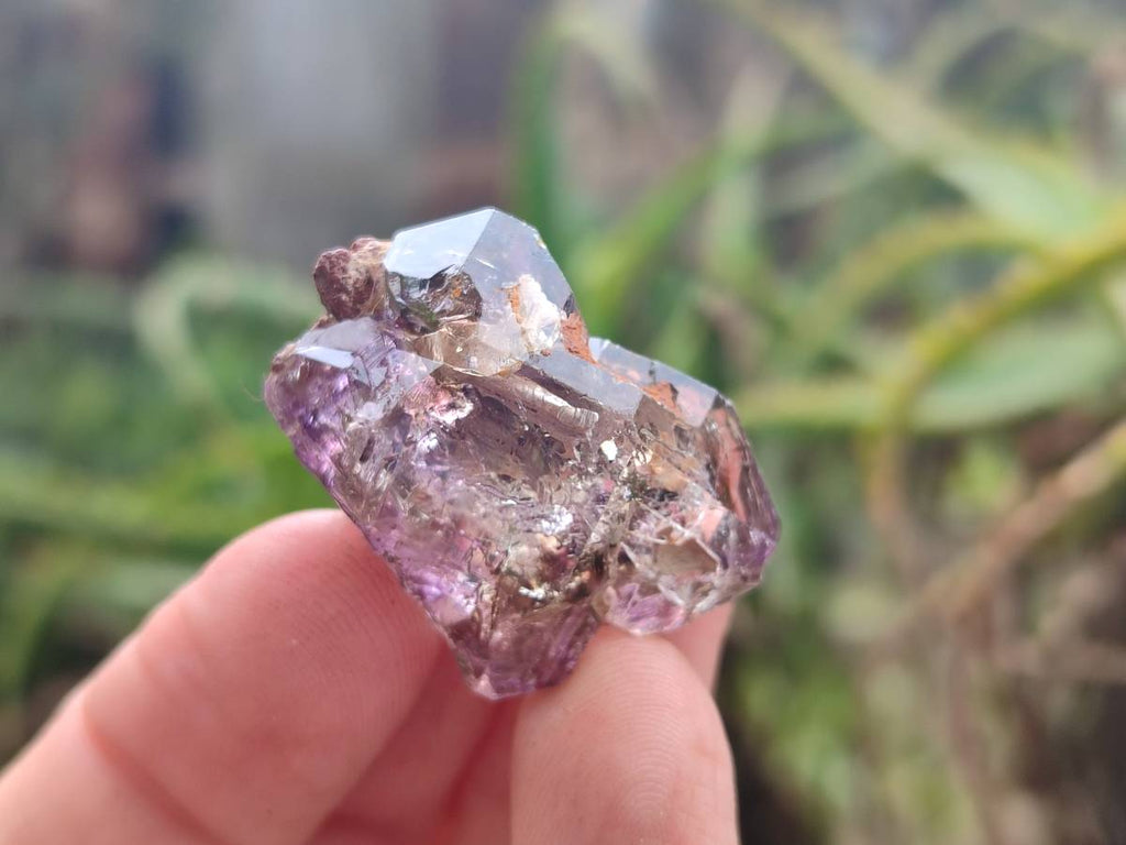 Natural Window Amethyst Crystals x 35 From Chiredzi, Zimbabwe - Toprock Gemstones and Minerals 