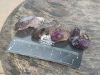 Natural Window Amethyst Crystals x 35 From Chiredzi, Zimbabwe - Toprock Gemstones and Minerals 