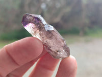 Natural Window Amethyst Crystals x 35 From Chiredzi, Zimbabwe
