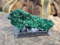 Natural Silky Malachite Specimens x 6 From Kasompe, Congo