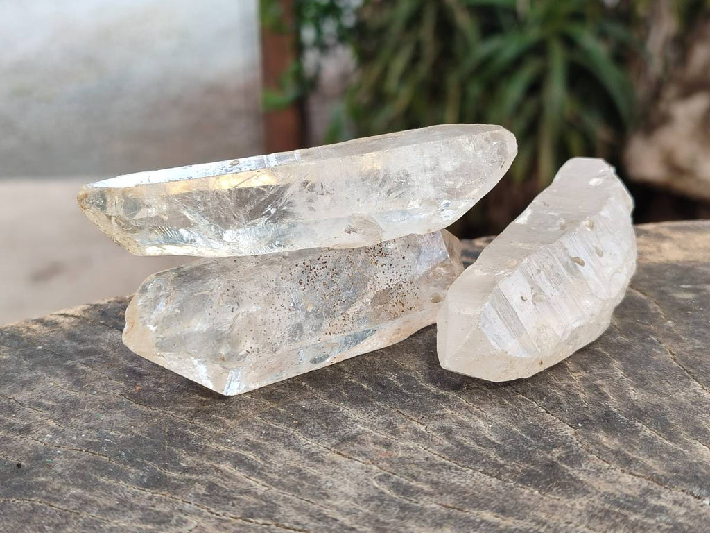 Natural Quartz Crystals x 24 From Madagascar - Toprock Gemstones and Minerals 