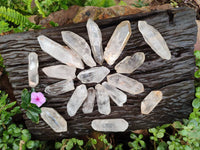 Natural Quartz Crystals x 24 From Madagascar