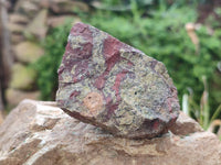 Natural Bastite Dragons Blood Stone Cobbed x 12 From Tshipise, South Africa