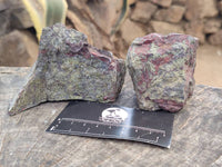 Natural Bastite Dragons Blood Stone Cobbed x 12 From Tshipise, South Africa