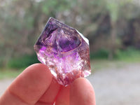 Natural Window Amethyst Crystals x 20 From Chiredzi, Zimbabwe