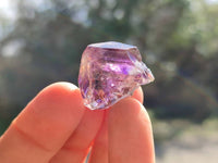 Natural Window Amethyst Crystals x 35 From Chiredzi, Zimbabwe