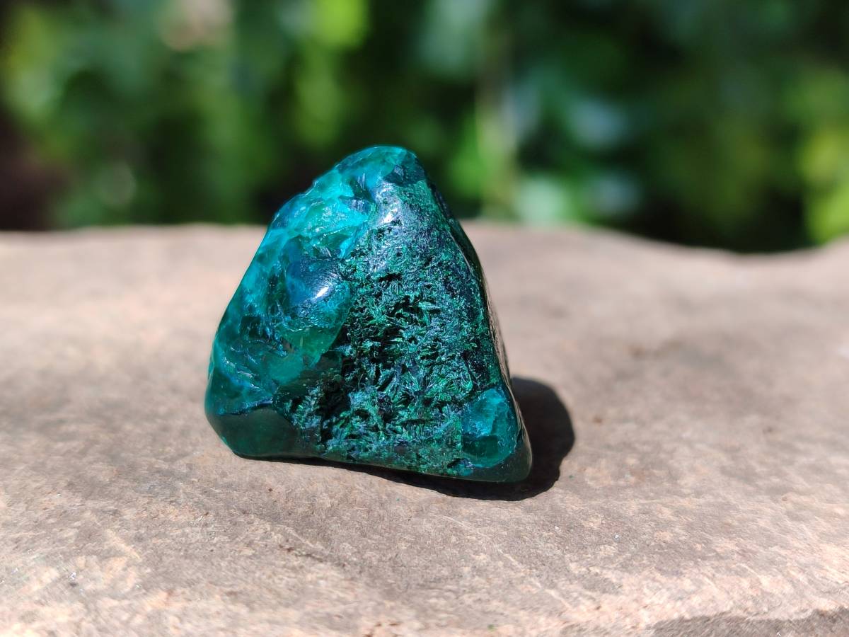 Polished Dioptase Free Forms x 35 From Likasi, Congo - Toprock Gemstones and Minerals 