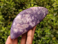 Polished Lepidolite Free Forms x 4 From Zimbabwe
