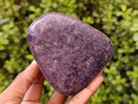 Polished Lepidolite Free Forms x 4 From Zimbabwe