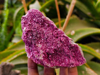 Natural Salrose Cobaltion Dolomite with Malachite Specimens x 6 From Kakanda, Congo