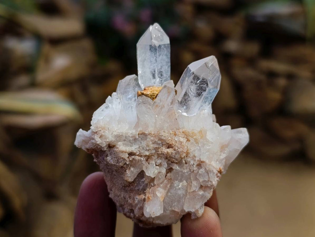 Natural Quartz Clusters x 24 From Mpika, Zambia - Toprock Gemstones and Minerals 