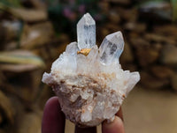 Natural Quartz Clusters x 24 From Mpika, Zambia