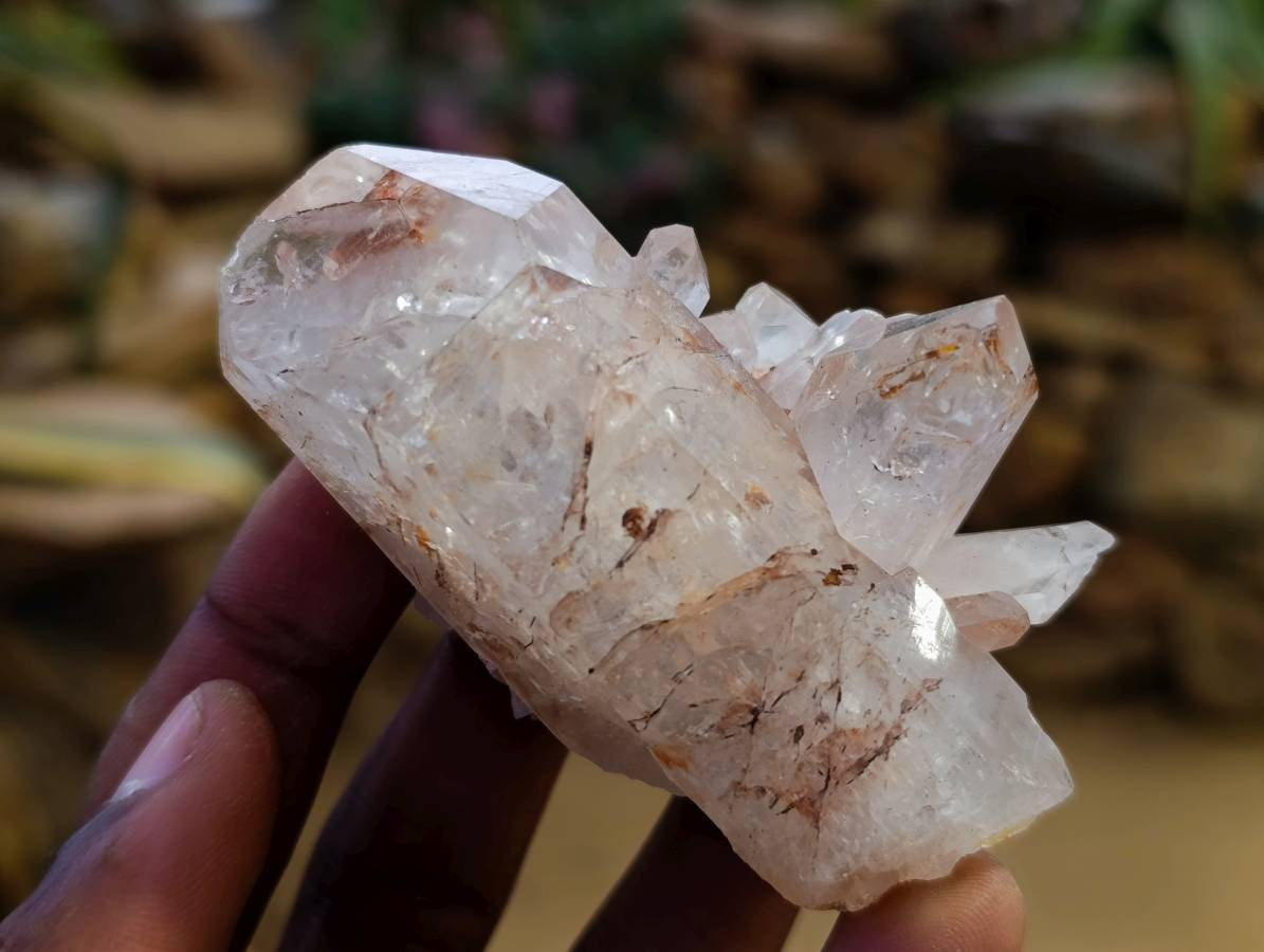 Natural Quartz Clusters x 24 From Mpika, Zambia - Toprock Gemstones and Minerals 