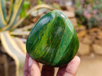 Polished Verdite Palm Stones x 6 From Zimbabwe - Toprock Gemstones and Minerals 