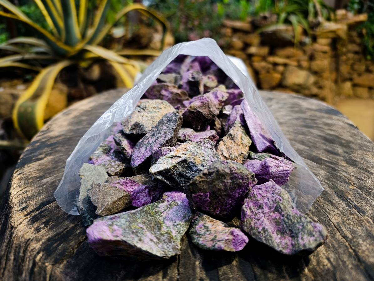 Natural Stichtite Cobbed Specimens x 2.24Kg Lot From Barberton, South Africa - Toprock Gemstones and Minerals 