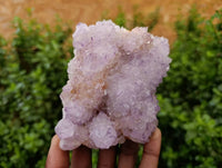 Natural Sunburst Amethyst Spirit Quartz Clusters x 2 From Boekenhouthoek, South Africa