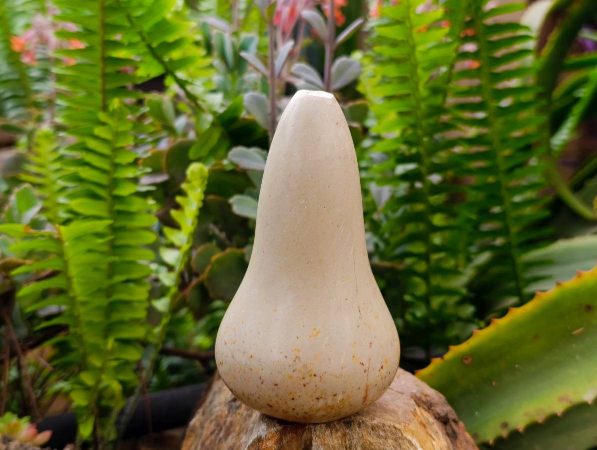 Hand Made Butternut Soapstone Carvings x 4 From Zimbabwe - Toprock Gemstones and Minerals 