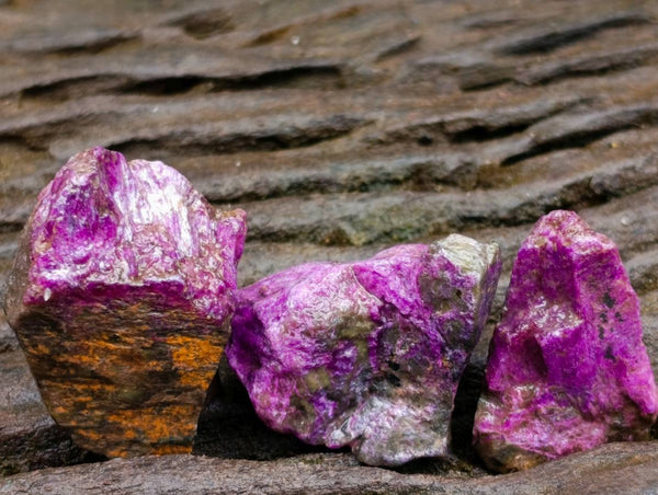 Natural Stichtite Cobbed Specimens x 2,91 Kg Lot - From Barberton, South Africa