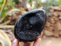 Polished Septerye Sauvage "Dragons" Egg Geodes x 4 From Madagascar