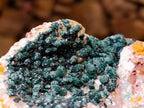 Natural Ball Malachite and Drusy Quartz On Dolomite Matrix Specimen x 1 From Kambove, Congo - Toprock Gemstones and Minerals 