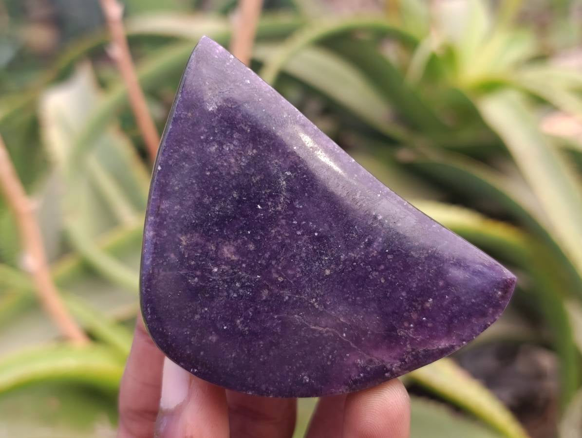 Polished Lepidolite Free Forms x 6 From Zimbabwe - Toprock Gemstones and Minerals 