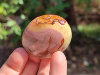 Polished Polychrome Jasper Palm Stones x 20 From NW Coast, Madagascar