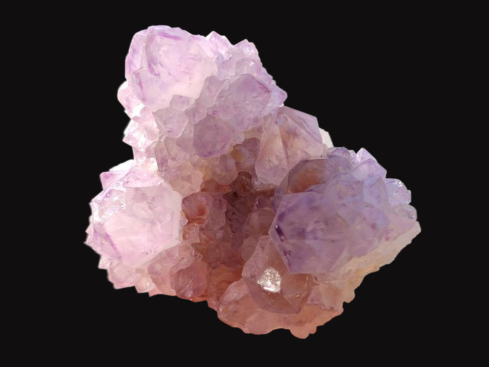Natural Amethyst Spirit Quartz Clusters x 12 From Boekenhouthoek, South Africa - Toprock Gemstones and Minerals 