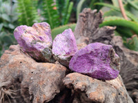 Natural Stichtite Cobbed Specimens x 70 From Barberton, South Africa