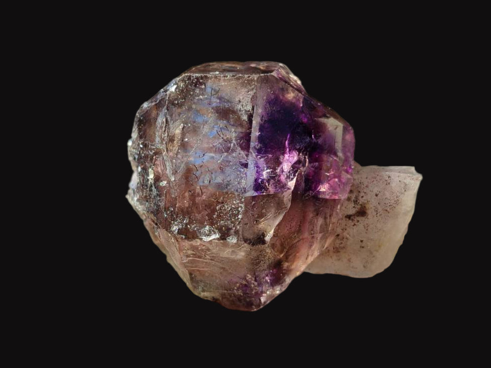 Natural Window Amethyst Crystals x 20 From Chiredzi, Zimbabwe - Toprock Gemstones and Minerals 