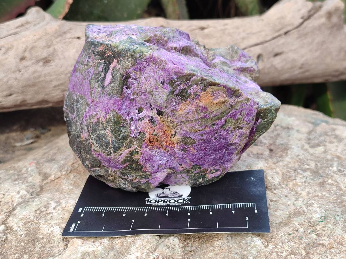 Natural Stichtite Specimens x 3 From Barberton, South Africa - Toprock Gemstones and Minerals 