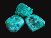 Polished Dioptase Free Forms x 20 From Likasi, Congo