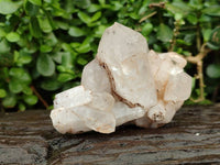 Natural Quartz Clusters x 4 From Mpika, Zambia