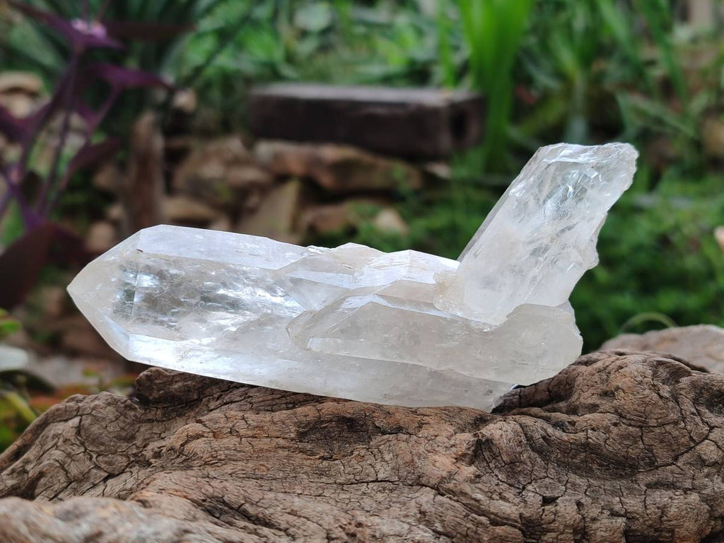 Natural Quartz Clusters x 4 From Mpika, Zambia - Toprock Gemstones and Minerals 