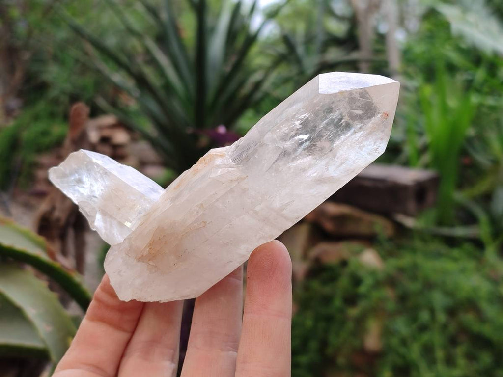 Natural Quartz Clusters x 4 From Mpika, Zambia - Toprock Gemstones and Minerals 