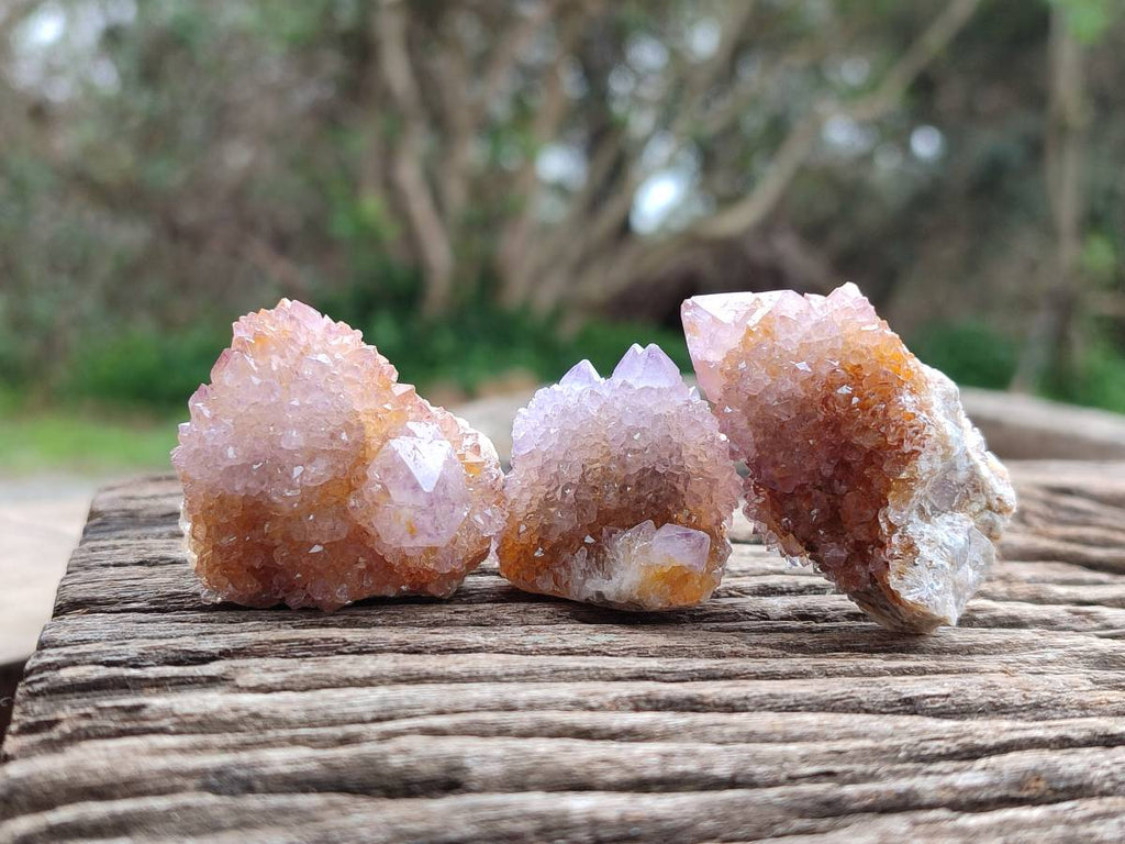 Natural Mixture Of Spirit Amethyst and Ametrine Clusters x 35 From Boekenhouthoek, South Africa - Toprock Gemstones and Minerals 