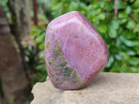 Polished Stichtite Free Forms x 4 From Barberton, South Africa