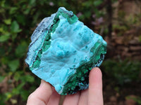 Natural Malachite Malacolla Botryoidal Chrysocolla Specimens x 6 From Kulukuluku, Congo