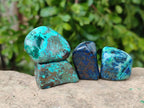 Polished Shattuckite Free Forms x 35 From Congo - Toprock Gemstones and Minerals 