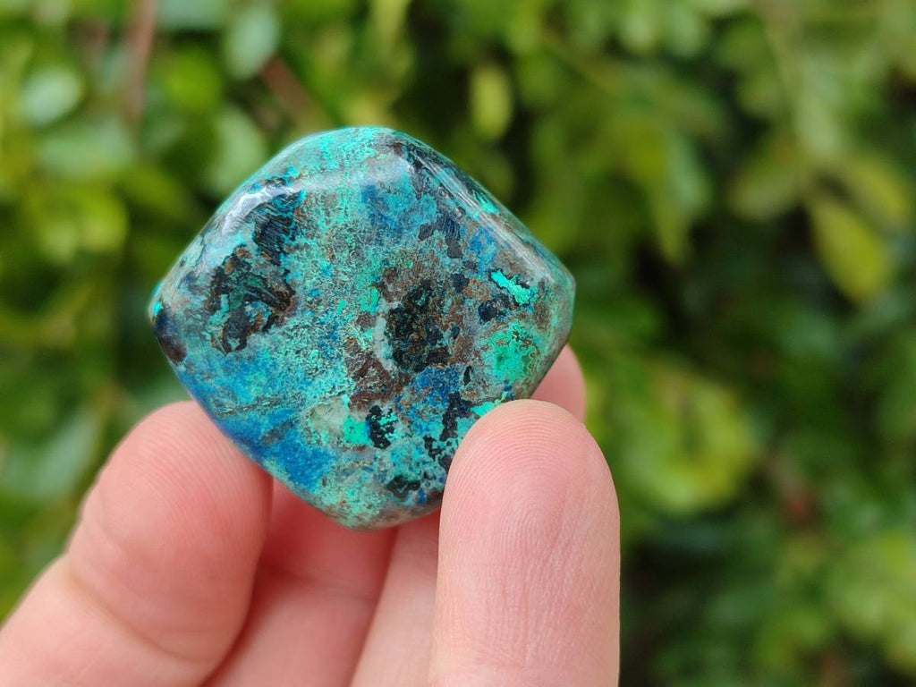 Polished Shattuckite Free Forms x 35 From Congo - Toprock Gemstones and Minerals 