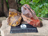 Natural Nguni Jasper Cobbed Specimens x 12 From Prieska, South Africa