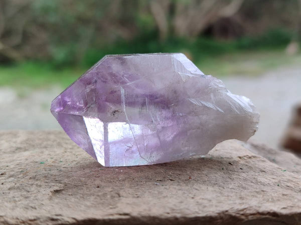 Natural Jacaranda Amethyst Quartz Crystals x 12 From Mumbwa, Zambia