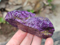 Natural Metallic Purpurite Specimens x 12 From Erongo, Namibia