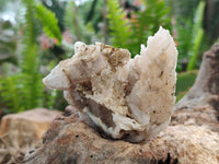 Natural Drusy Quartz Coated Calcite Pseudomorph Specimens x 4 From Alberts Mountain, Lesotho