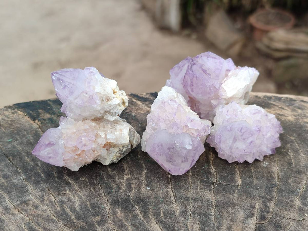 Natural Amethyst Spirit Quartz Crystals x 20 From Boekenhouthoek, South Africa - Toprock Gemstones and Minerals 