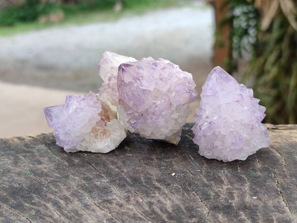 Natural Amethyst Spirit Quartz Crystals x 20 From Boekenhouthoek, South Africa - Toprock Gemstones and Minerals 